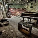 Pripyat's abandoned concert hall