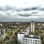 Nature beginning to reclaim Pripyat