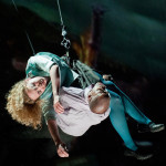 Wired Aerial Theatre As the World Tipped in Staffordshire Summer 2013