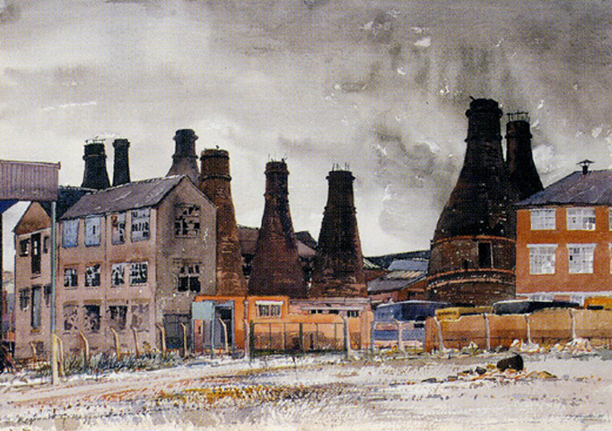 the-gordon-pottery-tunstall-a-watercolour-by-staffordshire-artist-reginald-haggar